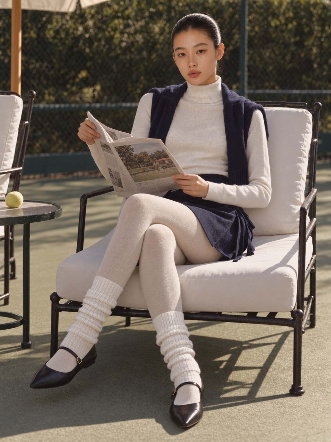 CALZEDONIA autumn legwear campaign image 2