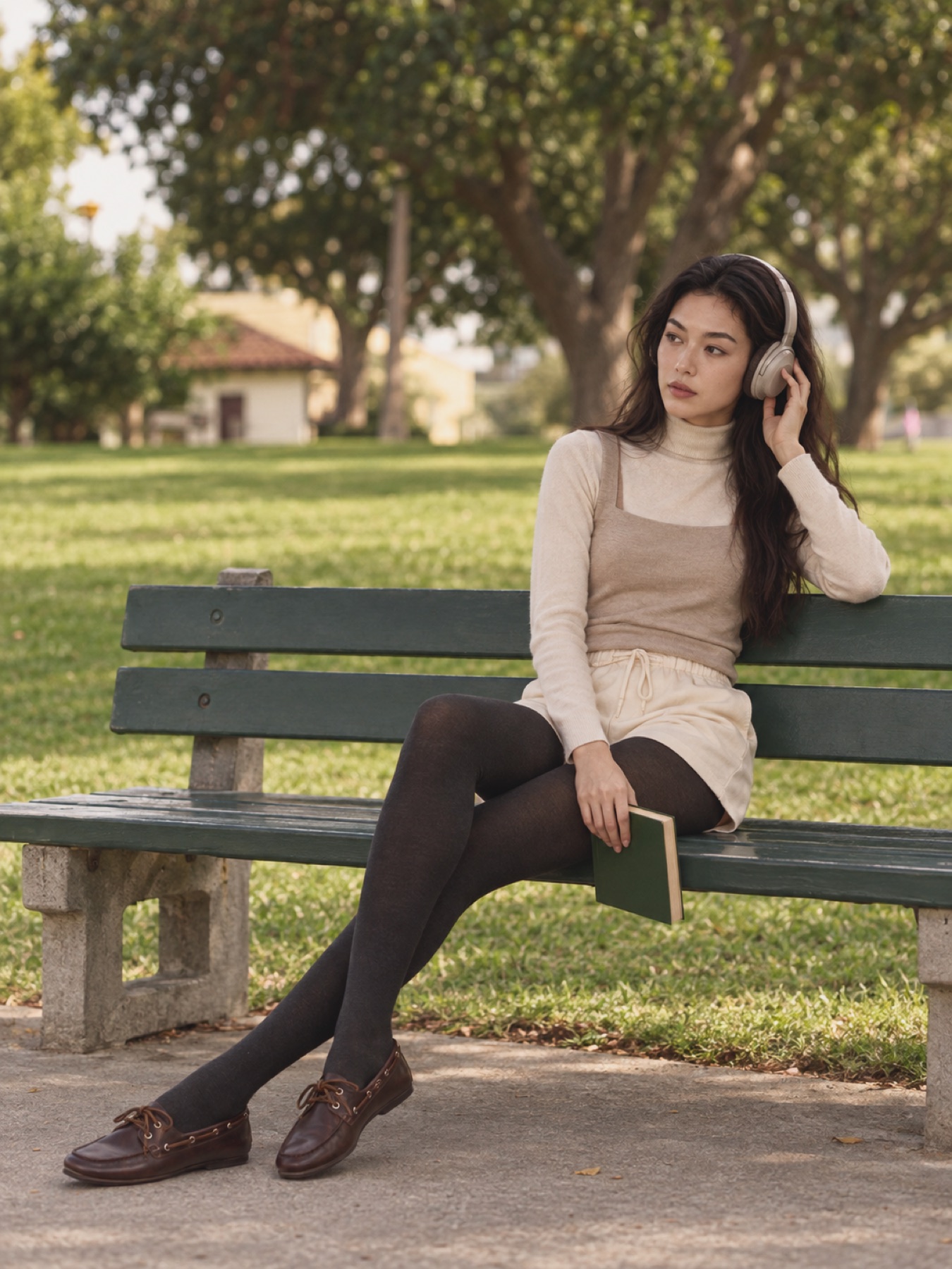 CALZEDONIA autumn legwear campaign image 12