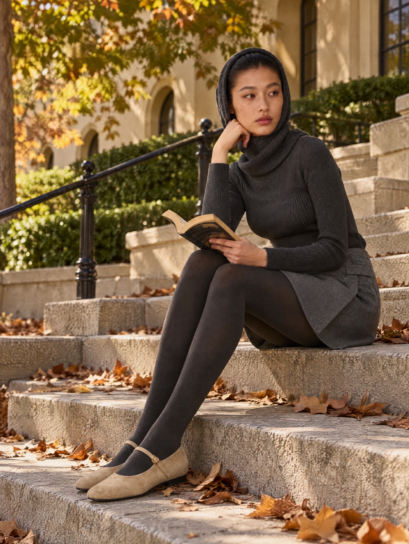 CALZEDONIA autumn legwear campaign image 14