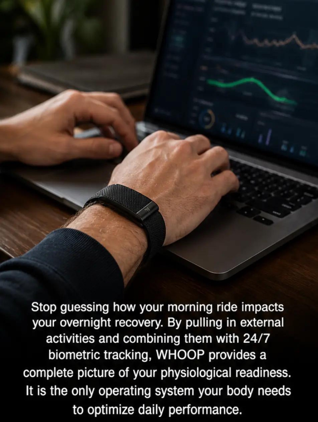 WHOOP wearable AI campaign image 1