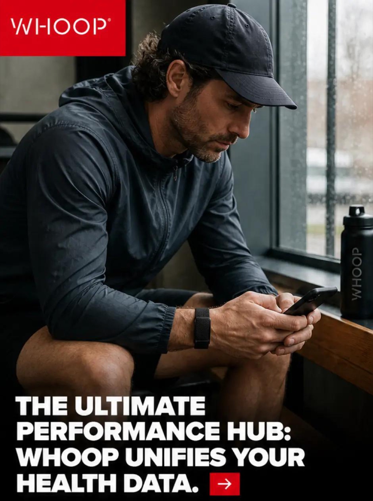 WHOOP wearable AI campaign image 3