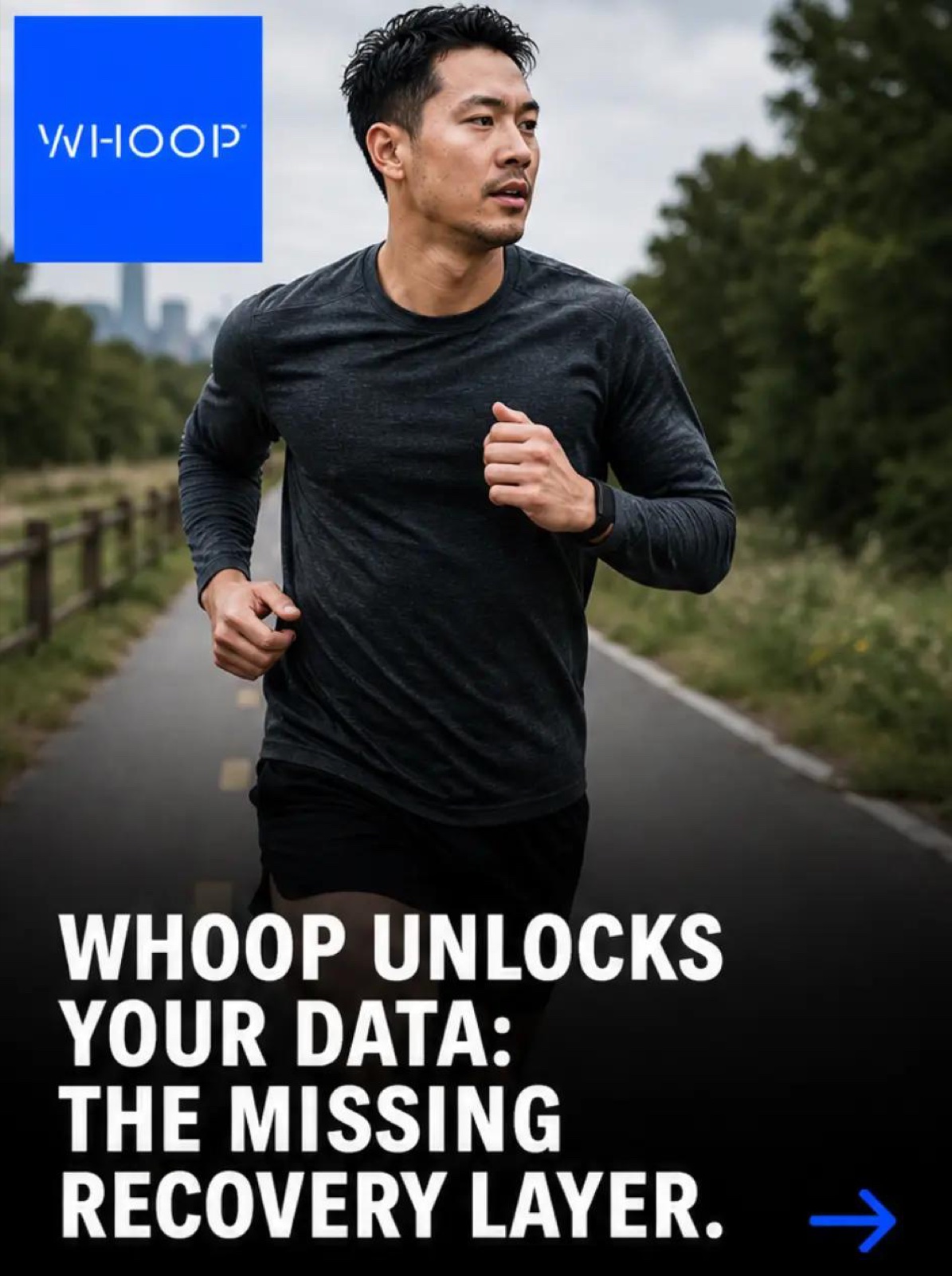 WHOOP wearable AI campaign image 6